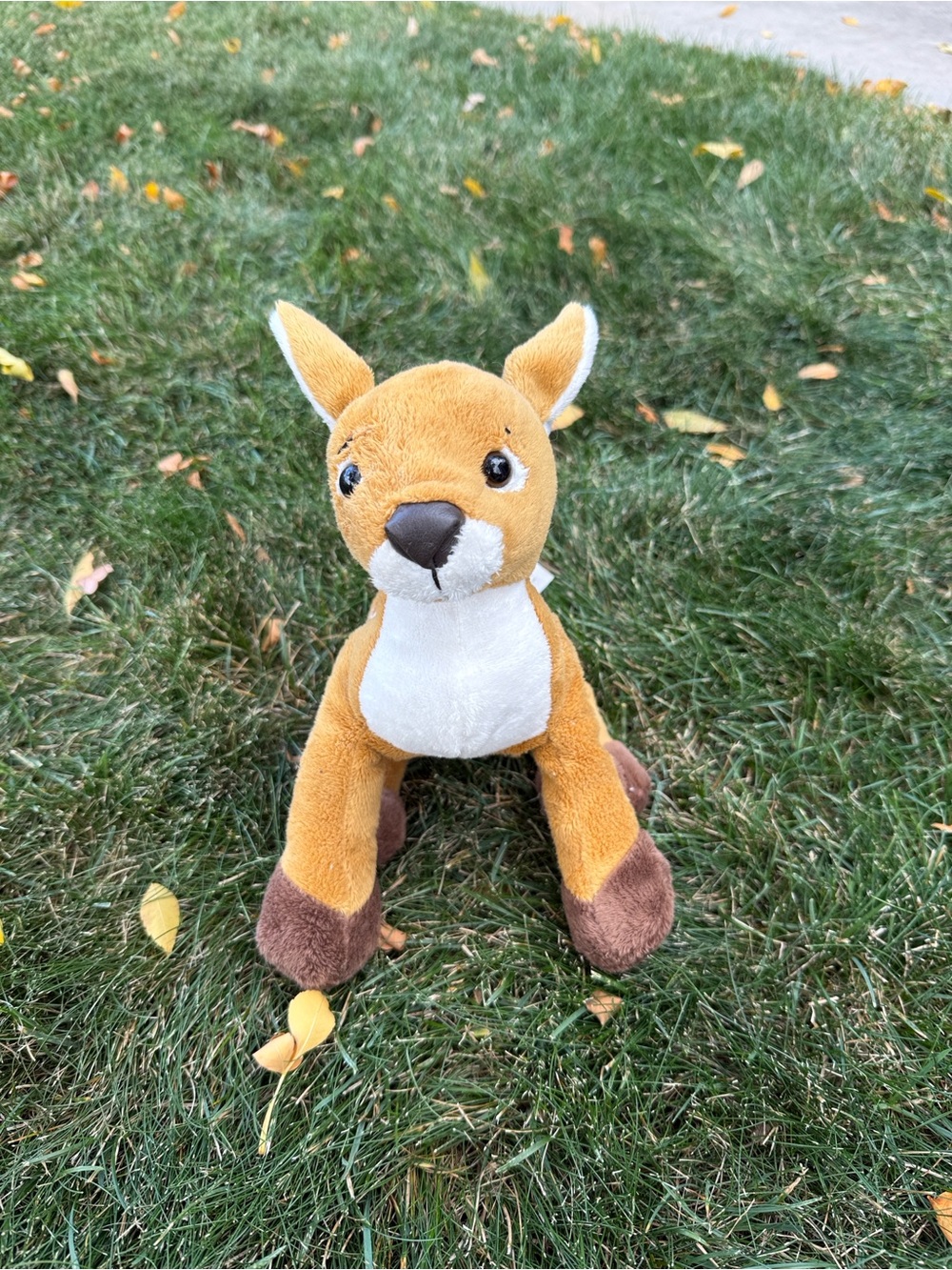 Plush Fox Stuffed Animal – Cute Orange and Brown Cuddly Toy